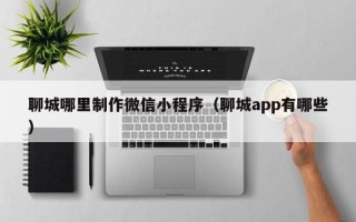 金湖聊城哪里制作微信小程序（聊城app有哪些）