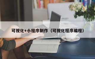 金湖可视化+小程序制作（可视化程序编程）